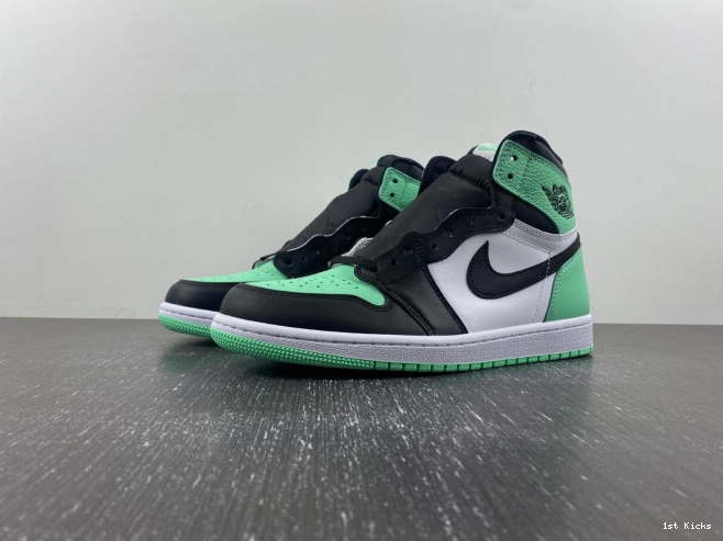 Green 1 Air Jordan High OG Glow DZ5485-130 0612